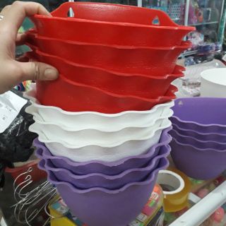 Chậu ốp tường nhiều màu