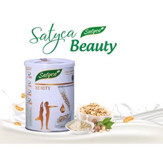 Sữa yến mạch dinh dưỡng Satyca Beauty giúp phụ nữ da đẹp, dáng xinh hộp 410g