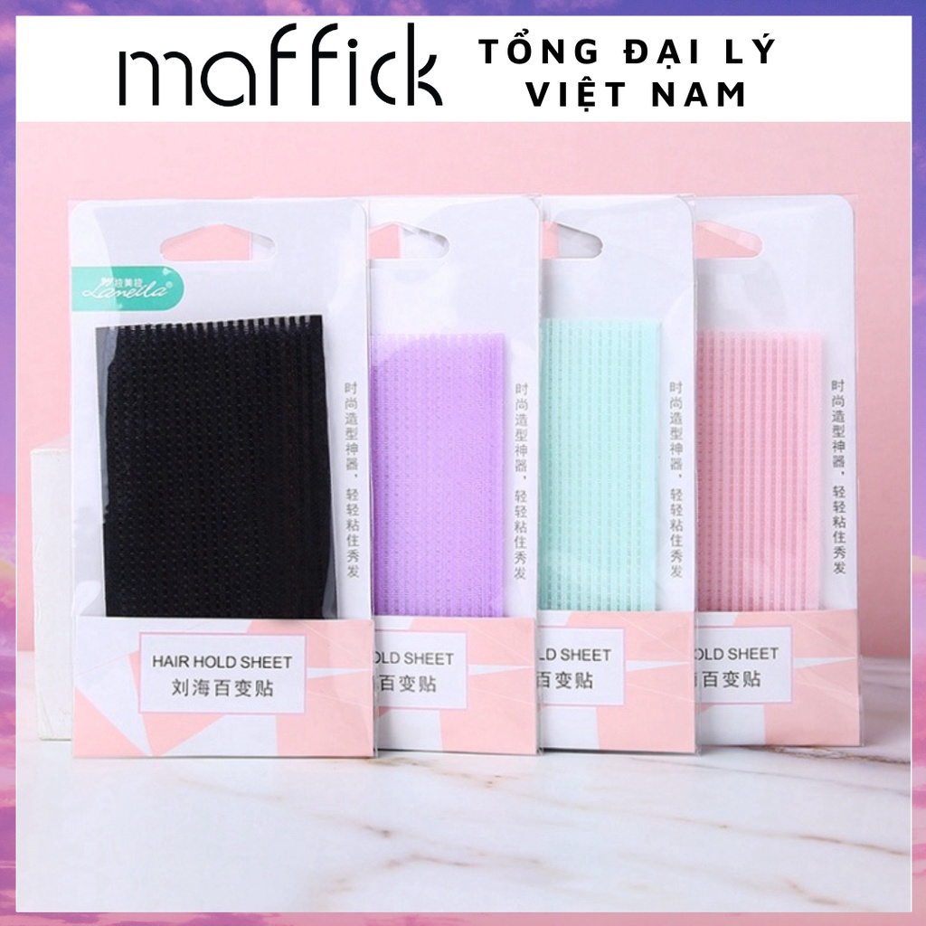 Miếng xước tóc mái khi trang điểm cố định tóc không đường may tiện dụng LC078