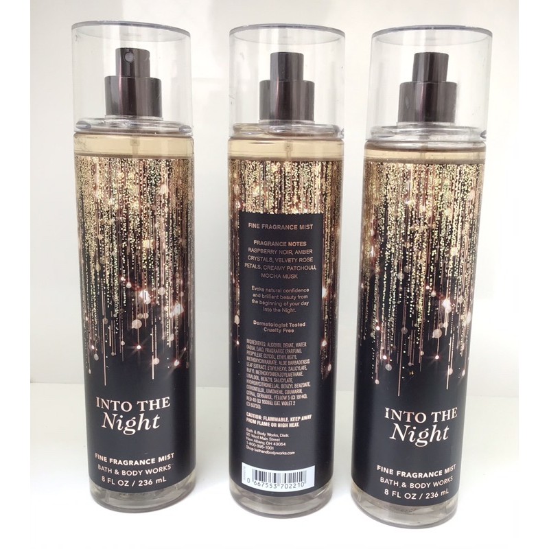 🌸[BILL Mỹ] Xịt thơm 𝐈𝐧𝐭𝐨 𝐓𝐡𝐞 𝐍𝐢𝐠𝐡𝐭 236ml New 5/ 2021 | Thế Giới Skin Care