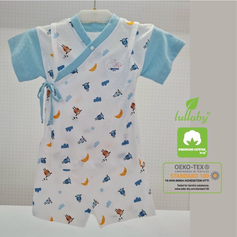 Lullaby- Bộ quần áo Yukata cao cấp 100% cotton siêu thoáng cho bé (quà bỉm meries)