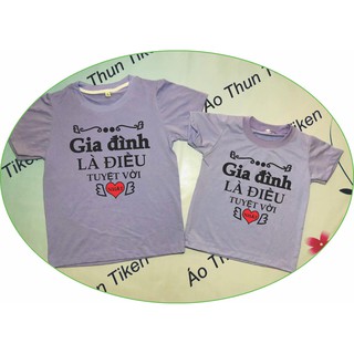 [ HOT ] [ MẪU MỚI] ÁO THUN GIA ĐÌNH SIÊU HOT  ĐỦ SIZE