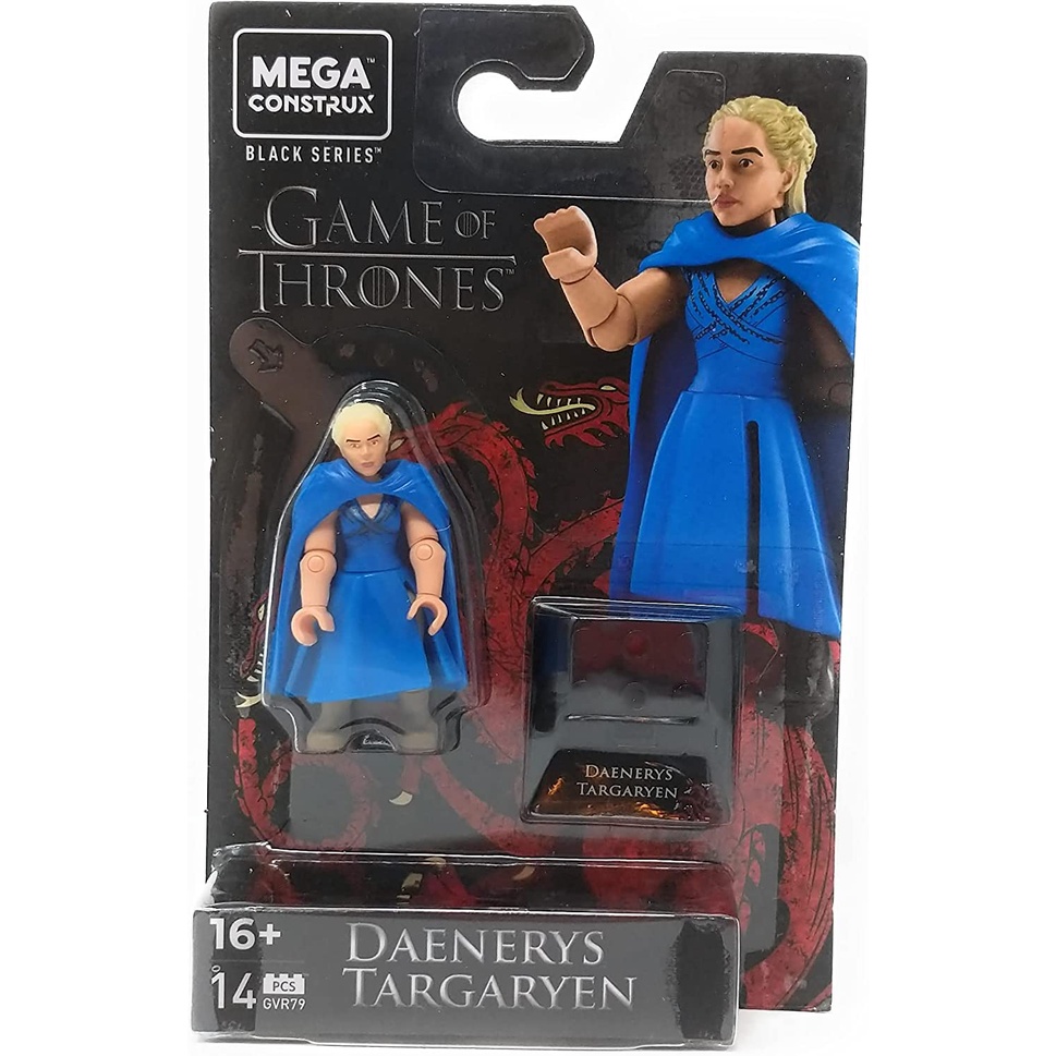 Mega Construx Black Series Game of Thrones - Daenerys Targaryen Figure - Bộ xếp hình Mega Construx