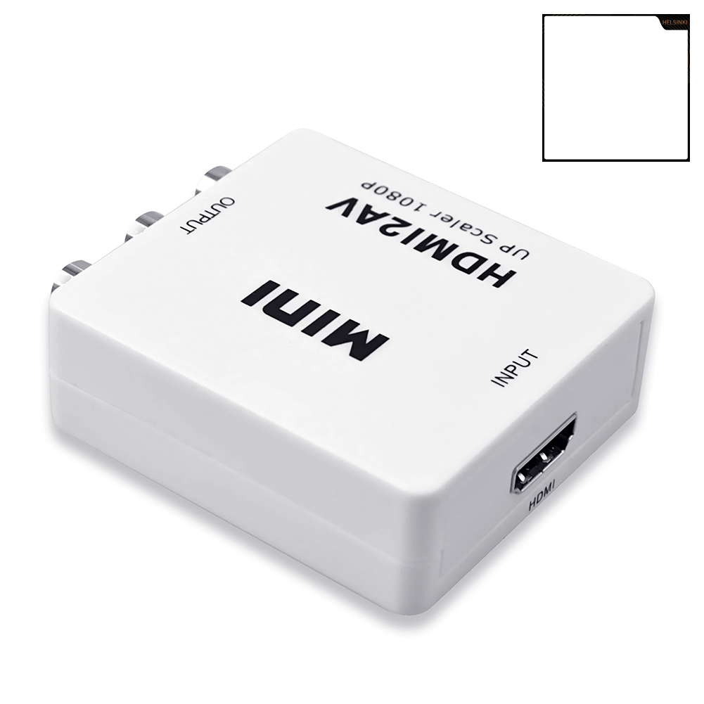 Bộ Chuyển Đổi Âm Thanh / Video Hdmi-Compatible Sang Av Rca Cvbs 1080p Cho Hdtv