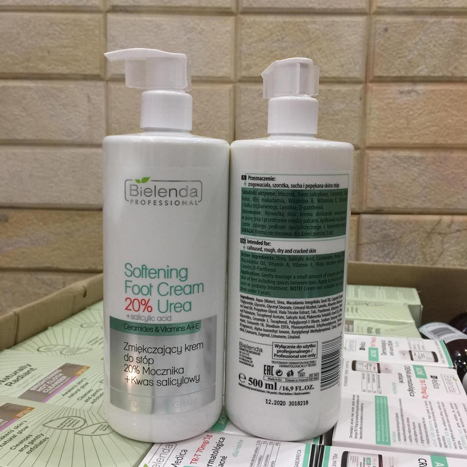 Kem dưỡng da tay chân Bielenda - 100ml chia xẻ