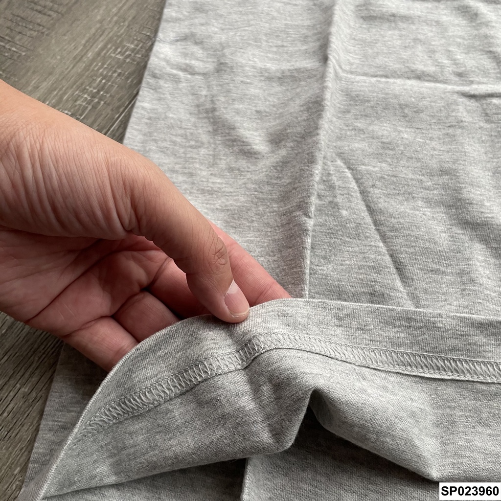 Áo thun, áo phông cotton cộc tay cổ tròn unisex