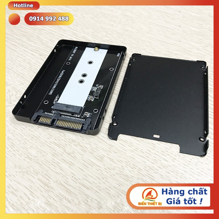 Box chuyển SSD M.2 SATA sang SATA 2.5 Vỏ nhôm - Thương hiệu Zomy. Lắp đặt ổ cứng SSD M.2 SATA  cho máy tính PC, Laptop