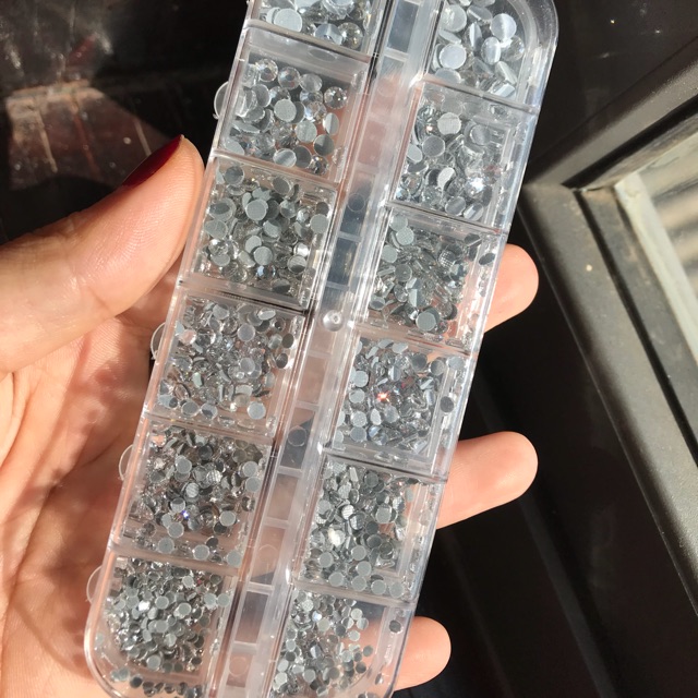 Đá trắng chân lưới mix size