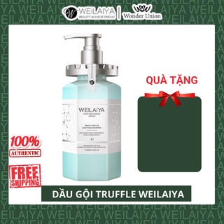 Dầu Gội Phục Hồi Đa Tầng Nấm Truffle Weilaiya 450ml-Phục Hồi Tóc Khô Xơ-Giảm gàu, giảm dầu bết tóc