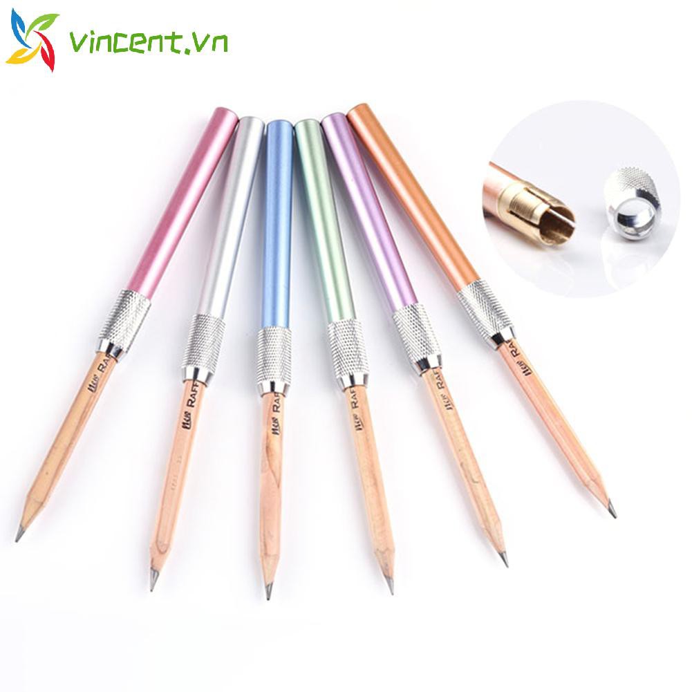 Dụng Cụ Nối Dài Bút Chì Bằng Kim Loại