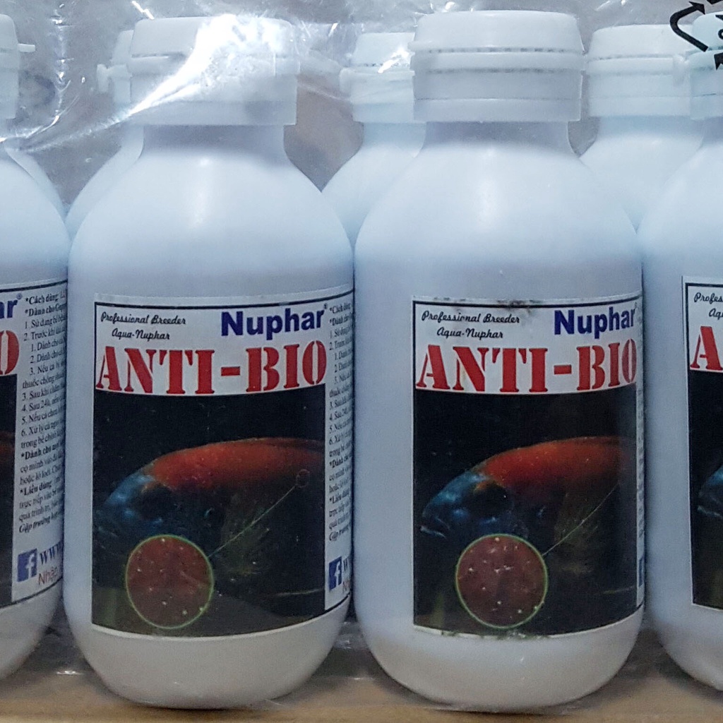 ANTI BIO Nuphar Xử lý túm và lắc ở cá cảnh