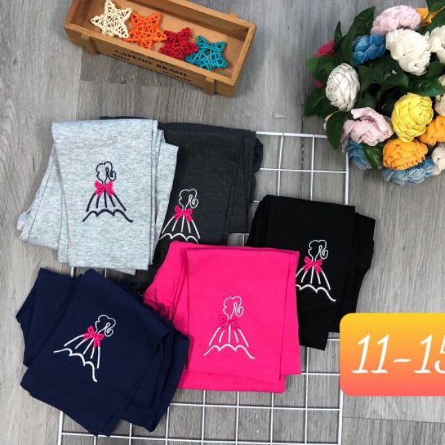 Quần Legging Đại 💖FREESHIP💖 Legging Cotton Size Đại Bé Gái (20-38kg)