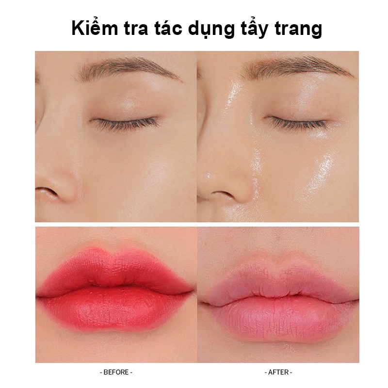 Bông Tẩy Trang Lameila 3 lớp Cotton Pads [Túi 222 miếng] + Nước tẩy trang 60ml