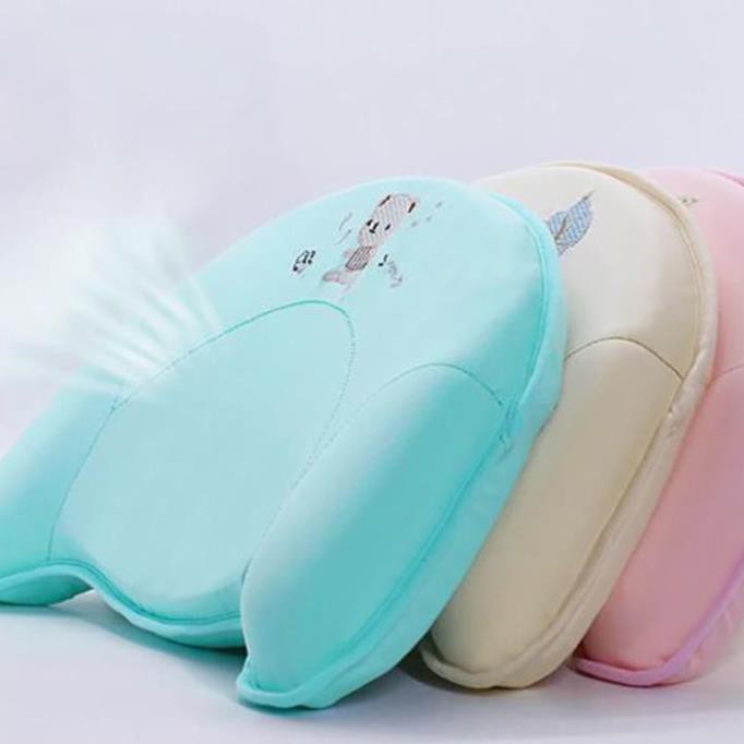 Gối Cao Su Non Chống Bẹp Đầu Cho Bé Sơ Sinh