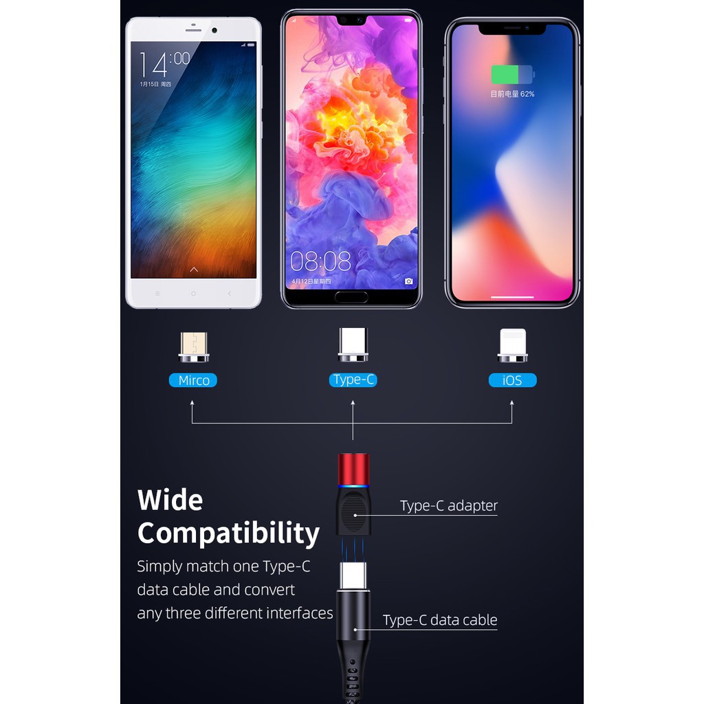 Đầu Chuyển Đổi Từ Usb Type C Sang Micro Cho Iphone Xiaomi Huawei Samsung