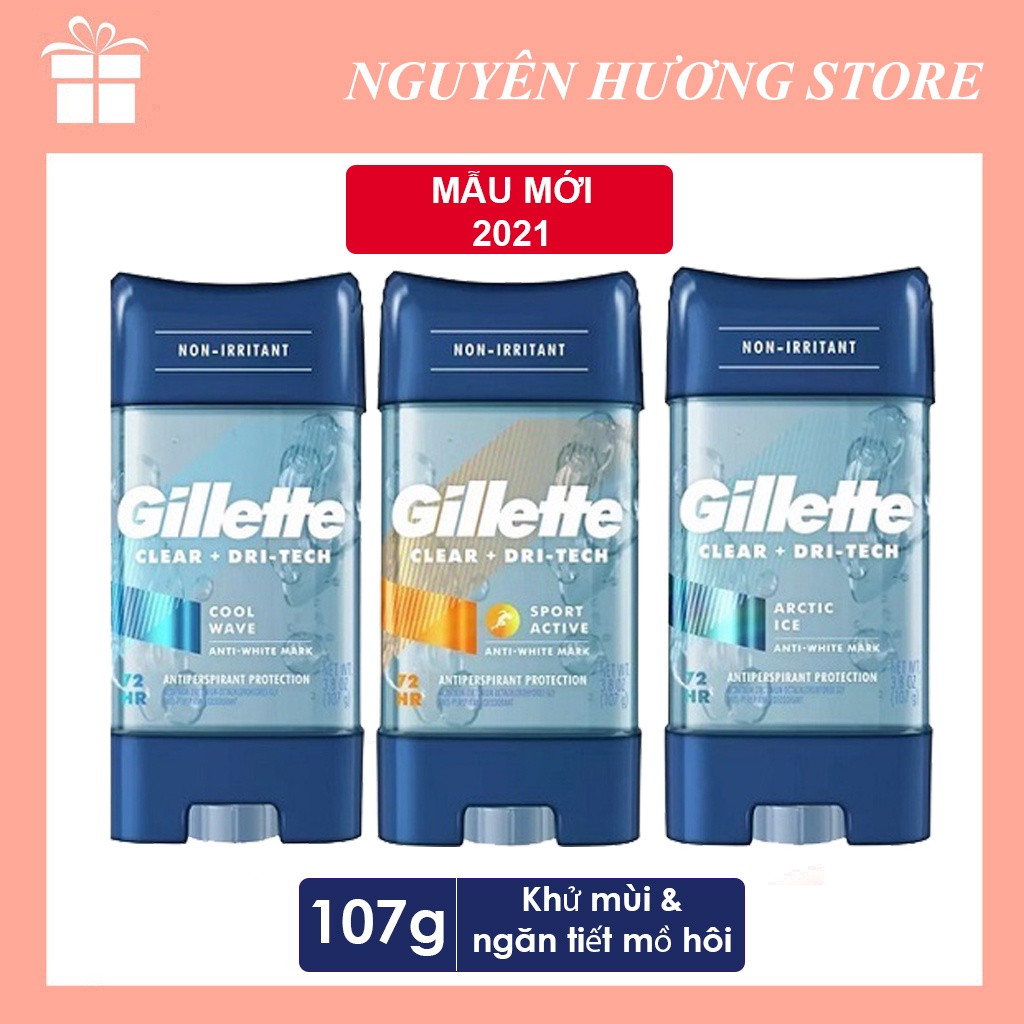 Lăn khử mùi Gillette Mỹ 107g mẫu mới | Nguyên Hương Store
