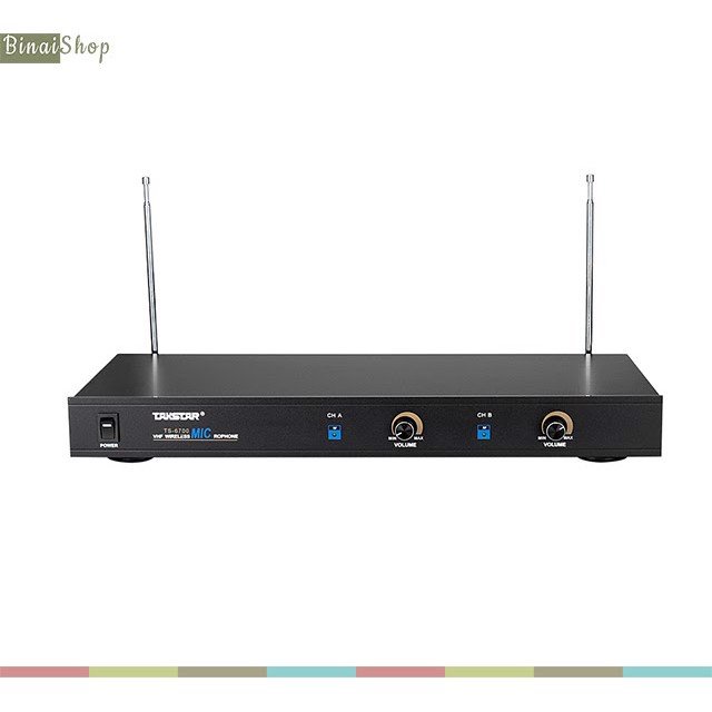 Takstar TS-6700PP - Bộ Micro Cài Áo Không Dây VHF