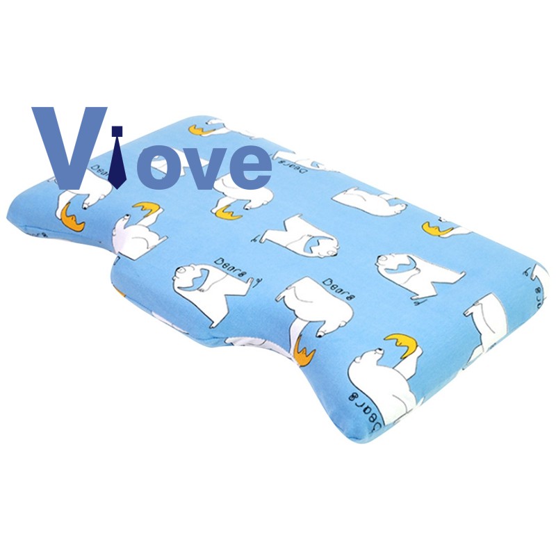 Gối ngủ vải cotton họa tiết hoạt hình dễ thương cho bé