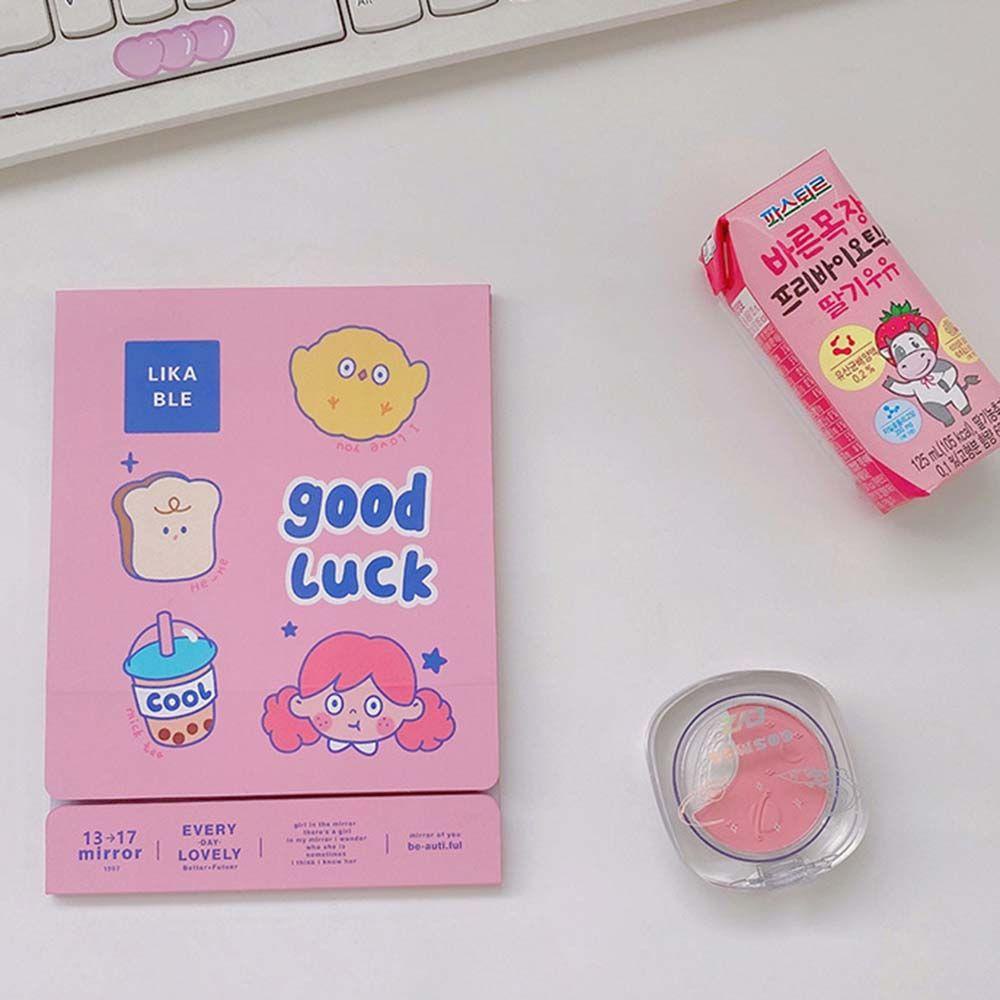 Gương Trang Điểm Gấp Gọn Họa Tiết Hoạt Hình Dễ Thương