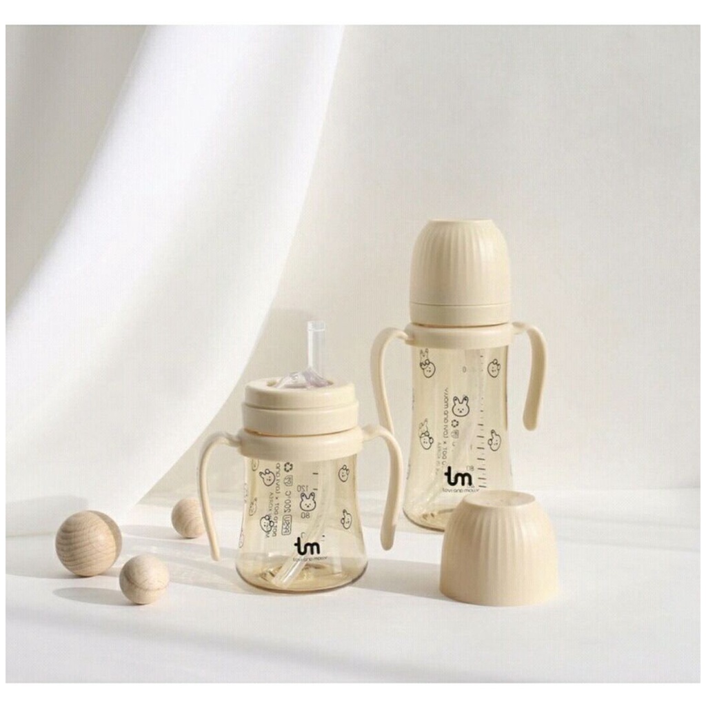 Bình Thỏ/ Sóc Tovi and Molly 180ml/280ml Hàn Quốc chính hãng