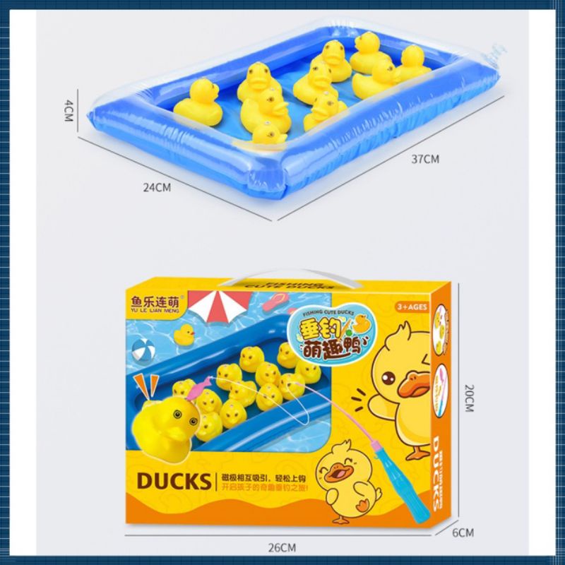 Bộ đồ chơi câu vịt vui nhộn