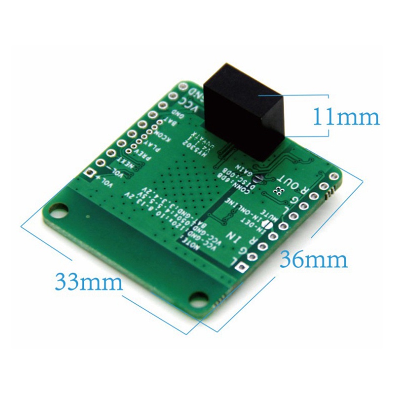 QCC3031 APTXHD Audio AUX Lossless Music Hifi Bluetooth 5.0 Receiving Board TPA6132A2 Car Audio Amplifier Board,3.3-4.2V