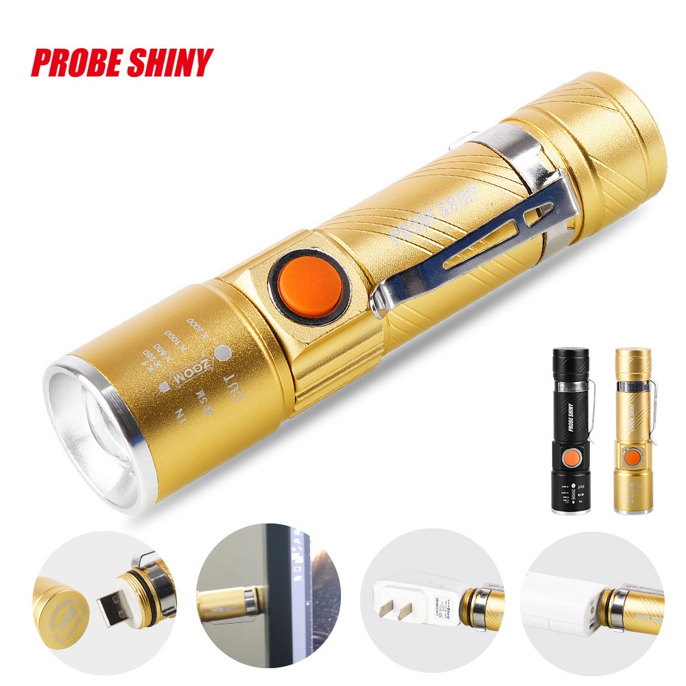 Đèn Pin Led Mini 3000lm Sạc Usb