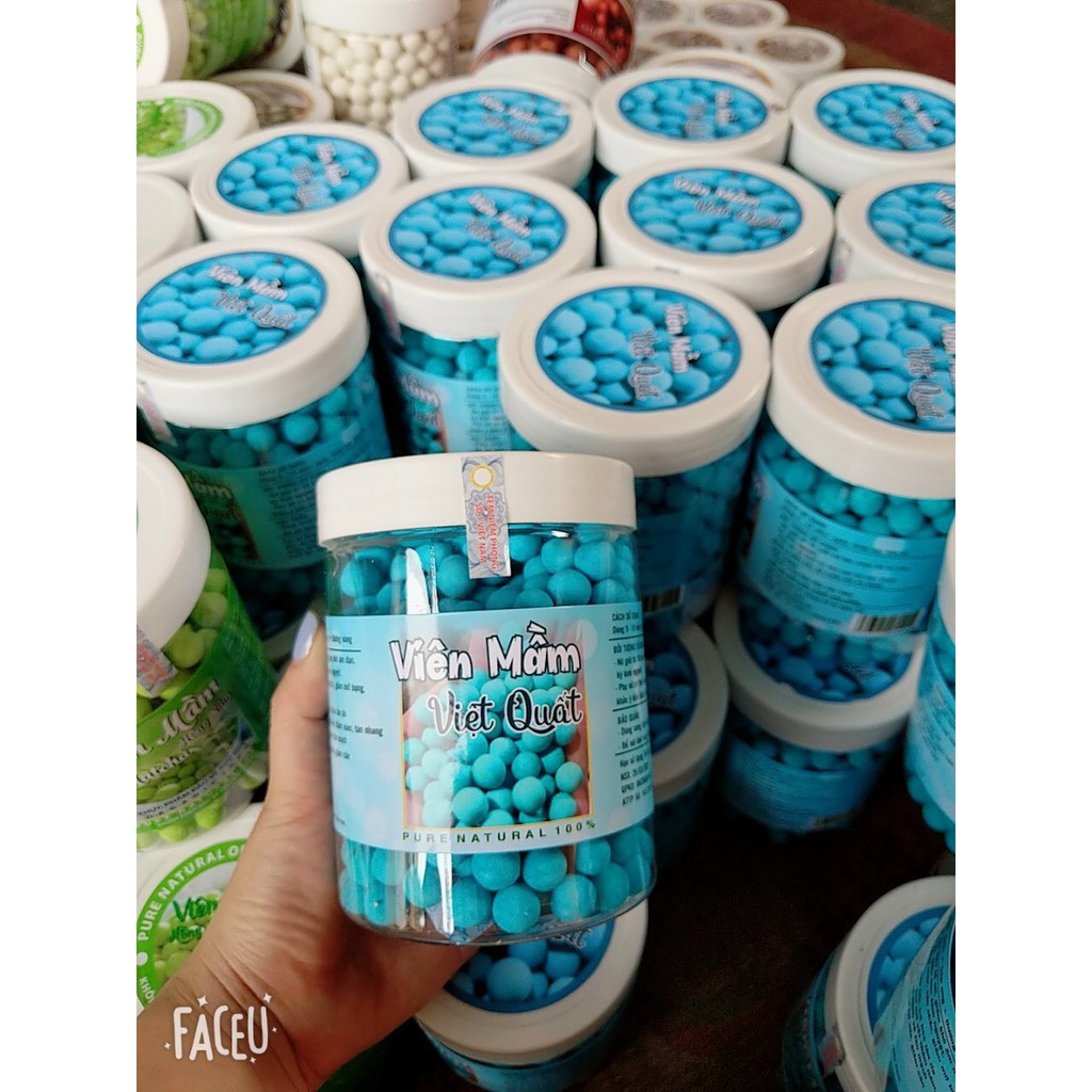 Viên mầm việt quất  tăng vòng 1, đẹp da và cân bằng nội tiết tố nữ có giấy chứng nhận ATTP