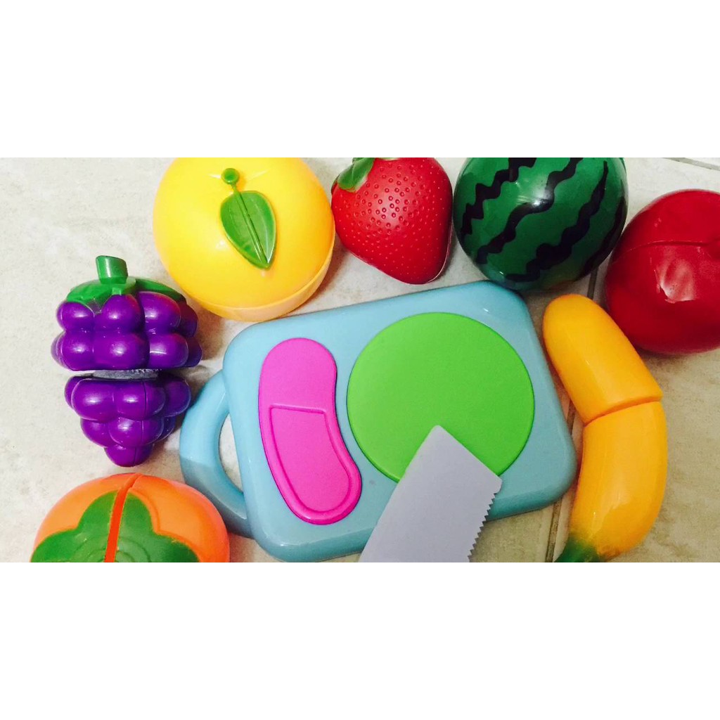 Bộ đồ chơi cắt hoa quả bằng nhựa cho bé ( 20 món)