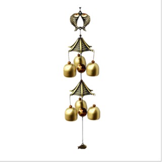 Chuông gió bát quái 6 quả - chọn mẫu chuông phong thuỷ