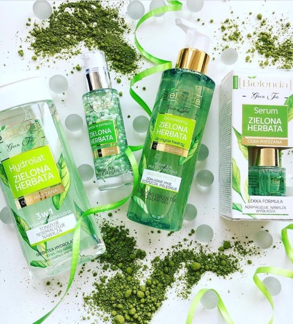 Nước tẩy trang Bielenda Greentea Micellar Water Liquid 3in1