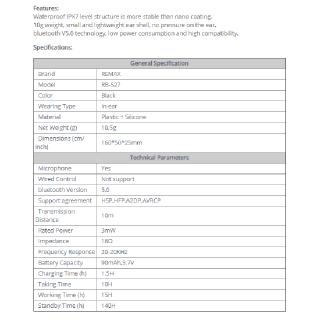Tai nghe Remax RB-S27