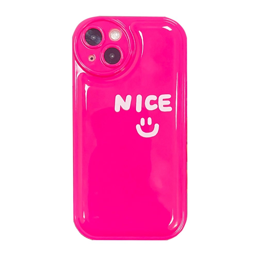 Ốp Điện Thoại Silicon Trong Suốt Hình Mặt Cười Cho iphone 12 13pro Max Xs 11