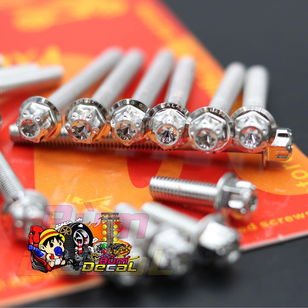 Bộ ốc lốc máy Salaya Inox 304