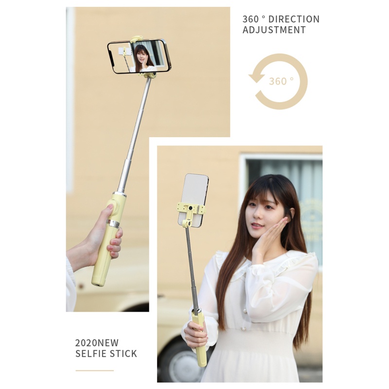 Gậy Tự Sướng Cầm Tay M01S Hỗ Trợ Chụp Ảnh Cho Điện Thoại