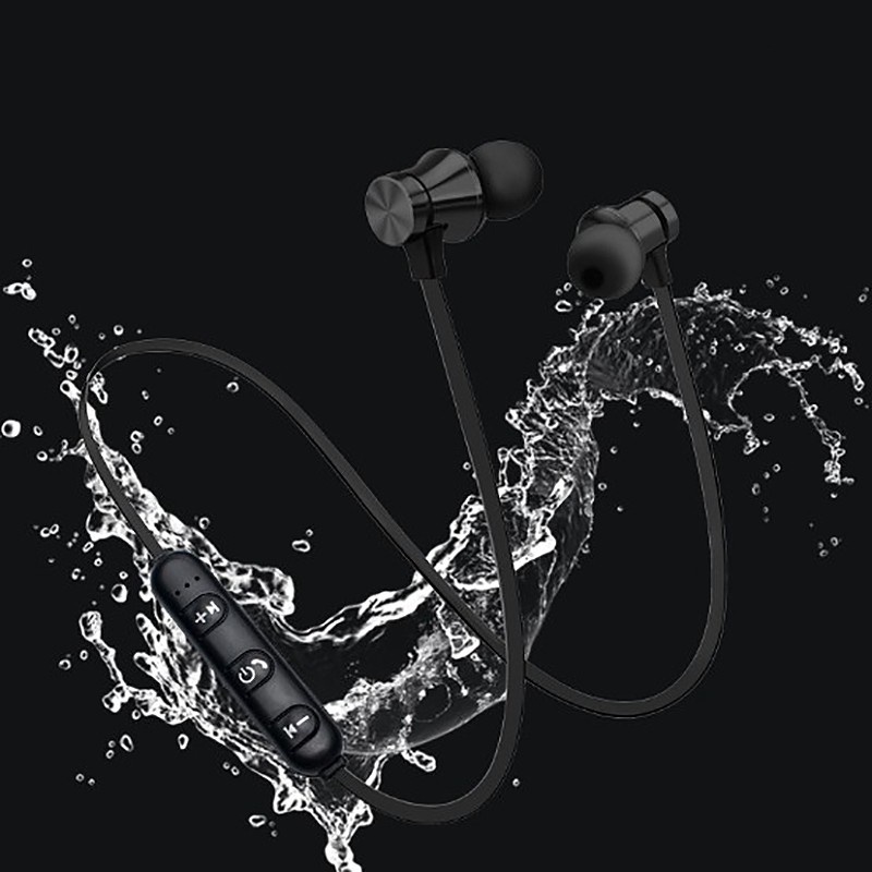 Magnetic Bluetooth Earphone Stereo Waterproof with Mic for IPhone