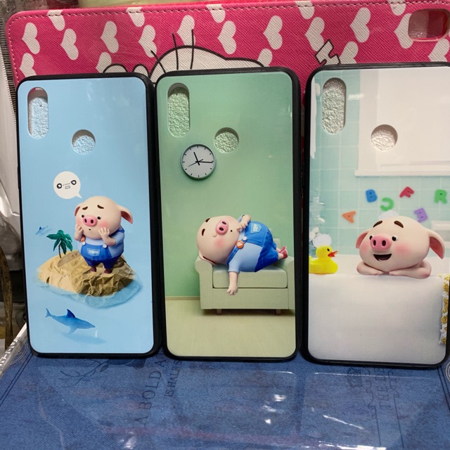 Ốp lưng oppo realme 3 heo xinh
