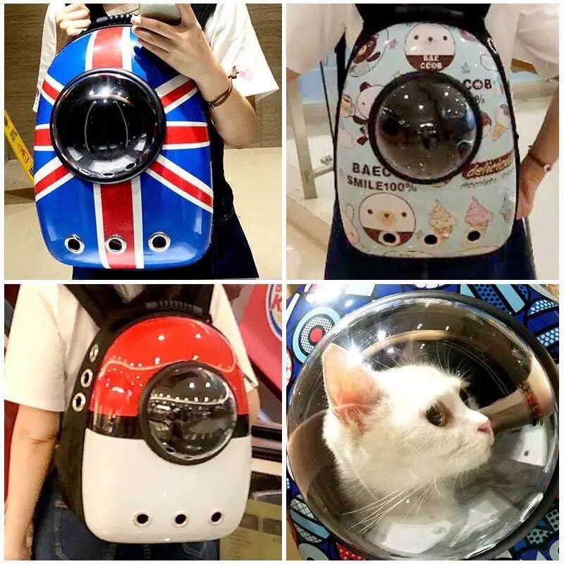 [ BẢO HÀNH 1 NĂM ] Balo vận chuyển cờ Anh cao cấp cho thú cưng