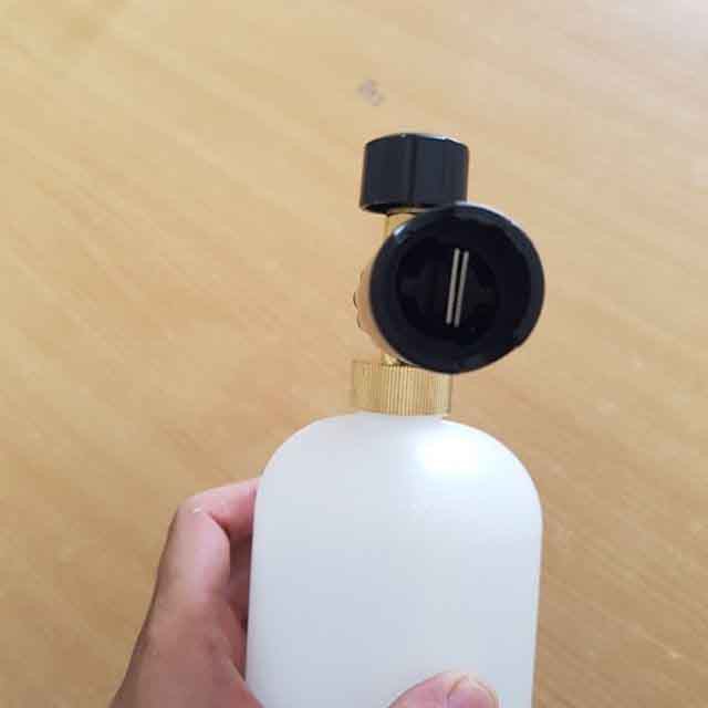Bình phun bọt tuyết 1L lắp máy rửa xe - bình phun bọt tuyết 1L