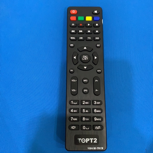 REMOTE ĐIỀU KHIỂN ĐẦU THU TOPT2