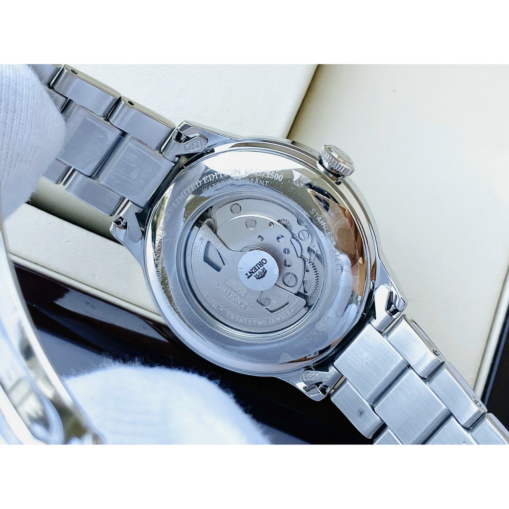 Đồng hồ Nam Orient hở mặt chạy cơ automatic nhiều màu máy Nhật size 40mm dây kim loại