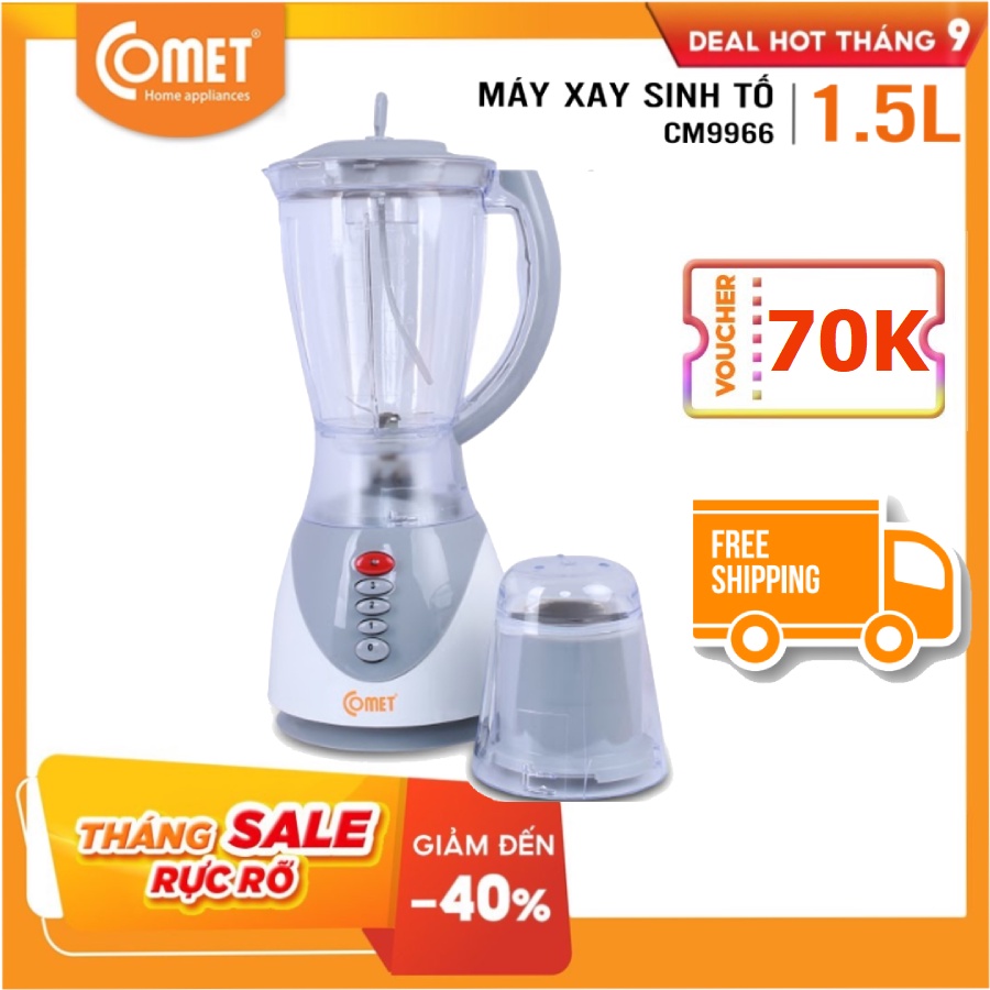 Máy xay sinh tố 1,5L COMET - CM9966