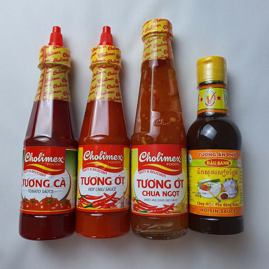 Tương ớt, cà, chua ngọt, đen Cholimex chai 270g | Shopee Việt Nam