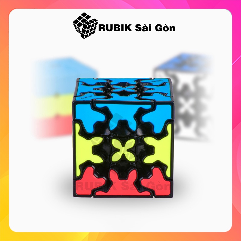 Rubik Biến Thể QiYi Gear 3x3 Cao Cấp Rubic Sandwich Grid Sáng Tạo Đẹp Xoay Trơn Tốc Độ Mượt Mà Độ Khó Giá Tốt Nhất