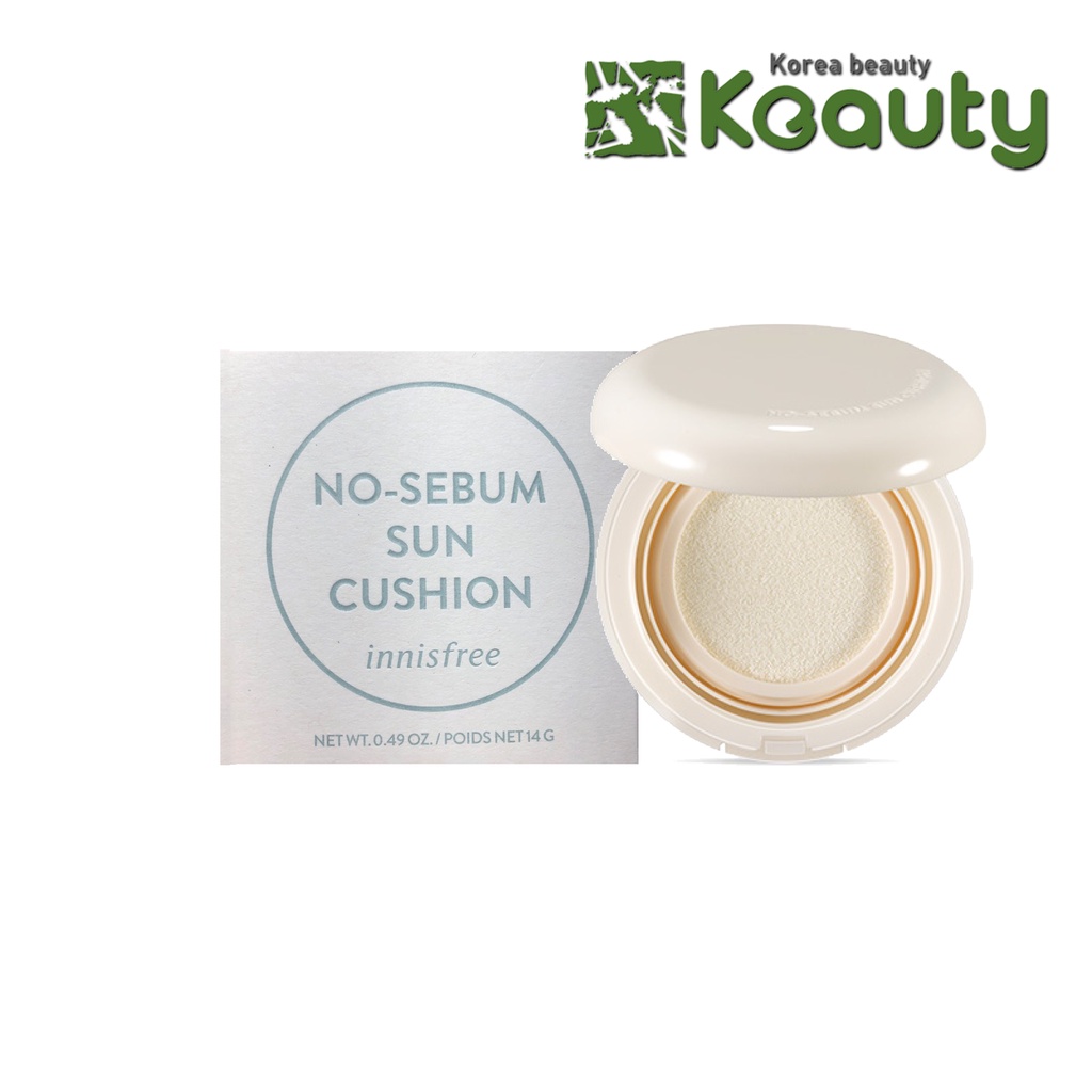  Phấn nước Innisfree No sebum Sun Cushion 14g SPF50+ PA++++