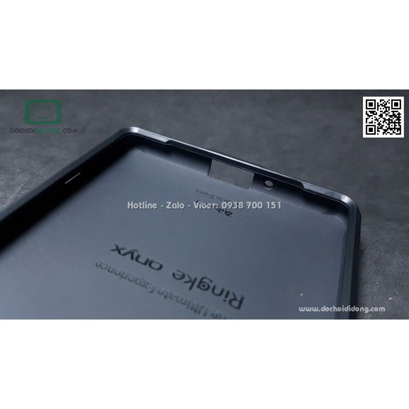 Ốp lưng Samsung S9 Ringke Onyx vân kim loại