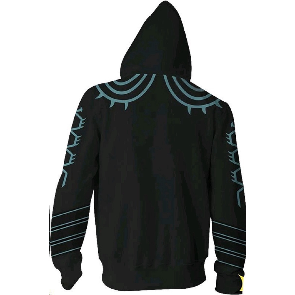 Áo khoác hoodie kéo khoá hoá trang DMC 5 Vergil độc đáo thời trang dành cho người lớn