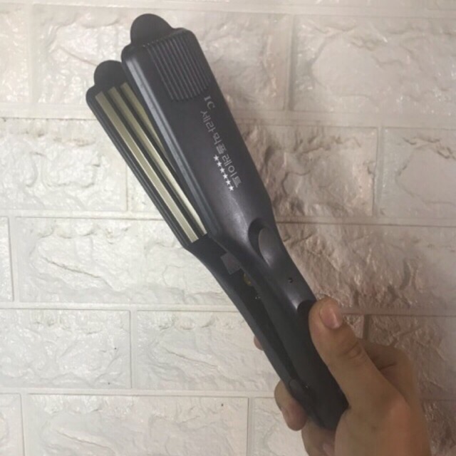 Máy Làm Tóc Bấm Xù 288 Hàn Quốc Bản To Có Chỉnh Nhiệt Độ