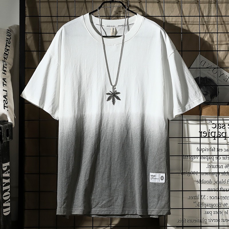 Set Đồ Thun Nam Thể Thao Mùa Hè Đổ Màu Loang Ombre Kiểu Dáng Năng Động Hàn Quốc SMARTLY GIRL SET NAM 90000119C | BigBuy360 - bigbuy360.vn