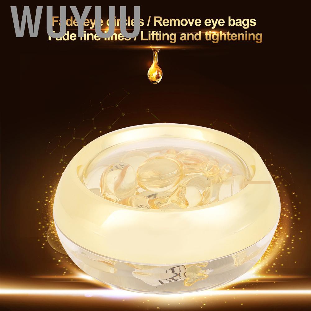 (Hàng Mới Về) Kem Dưỡng Da Mắt Dạng Viên Nang Wuyuu Dưỡng Ẩm Loại Bỏ Bọng Mắt Làm Săn Chắc Da